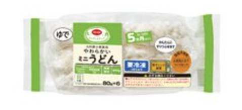 やわらかいミニうどん